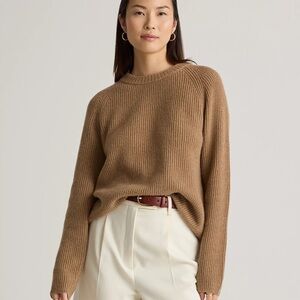 Quince Cashmere Crewneck Sweater